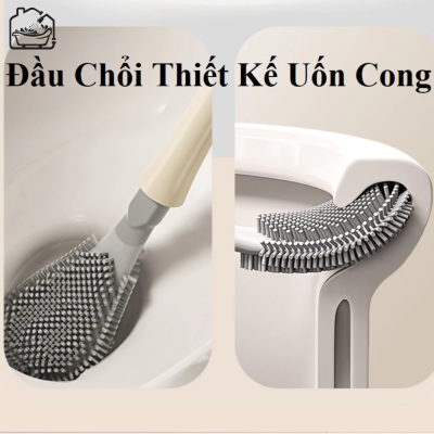 Cọ bồn cầu mềm nhà Bathture