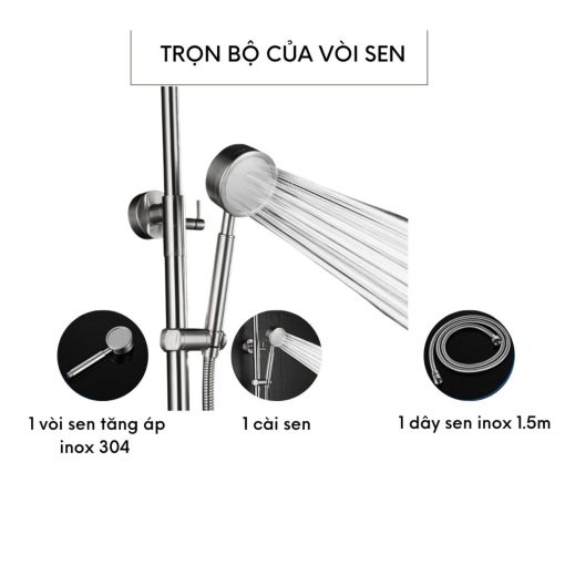 Vòi hoa sen nhà tắm nhà Bathture