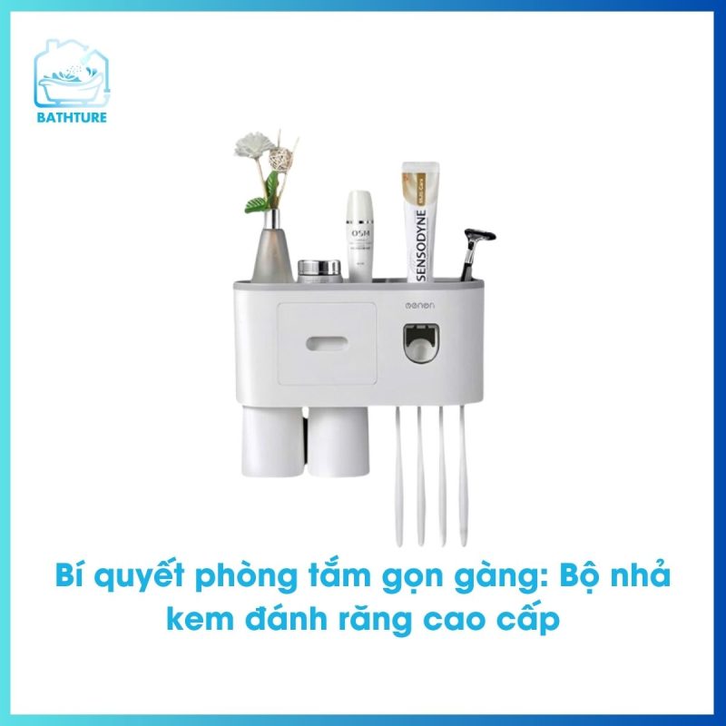 Bộ nhả kem đánh răng cao cấp