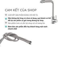 Vòi Chậu Rửa Chén Lavabo INOX304