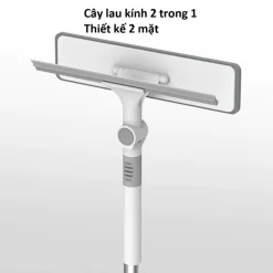 Cây lau kính chuyên dụng 2 mặt